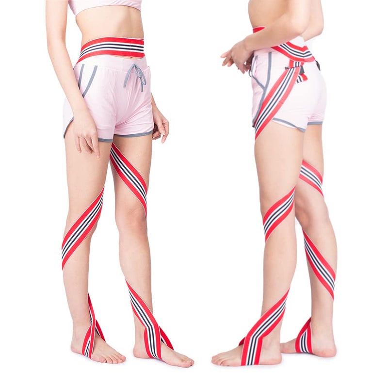 GHORTHOUD OX Legs Correction Belt Legs Posture Corrector Band Unisex OX Legs Type Legs Bandage Lightweight Pediatric Straighten Belt for Men Women and Children for Day and Night Small